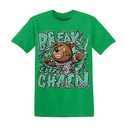 Green Glow 3s T Shirt BER Break Chain - NastyJamz