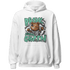 Green Glow 3s Hoodie Match BER Break Chain - NastyJamz