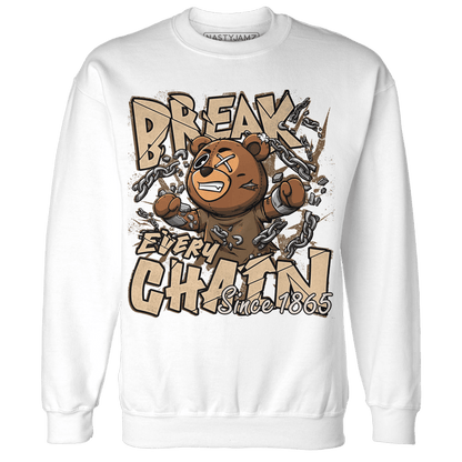 Palomino 3s Sweatshirt Match BER Break Chain - NastyJamz