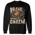 Palomino 3s Sweatshirt Match BER Break Chain - NastyJamz