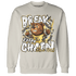 Sail 4s Sweatshirt Match BER Break Chain - NastyJamz