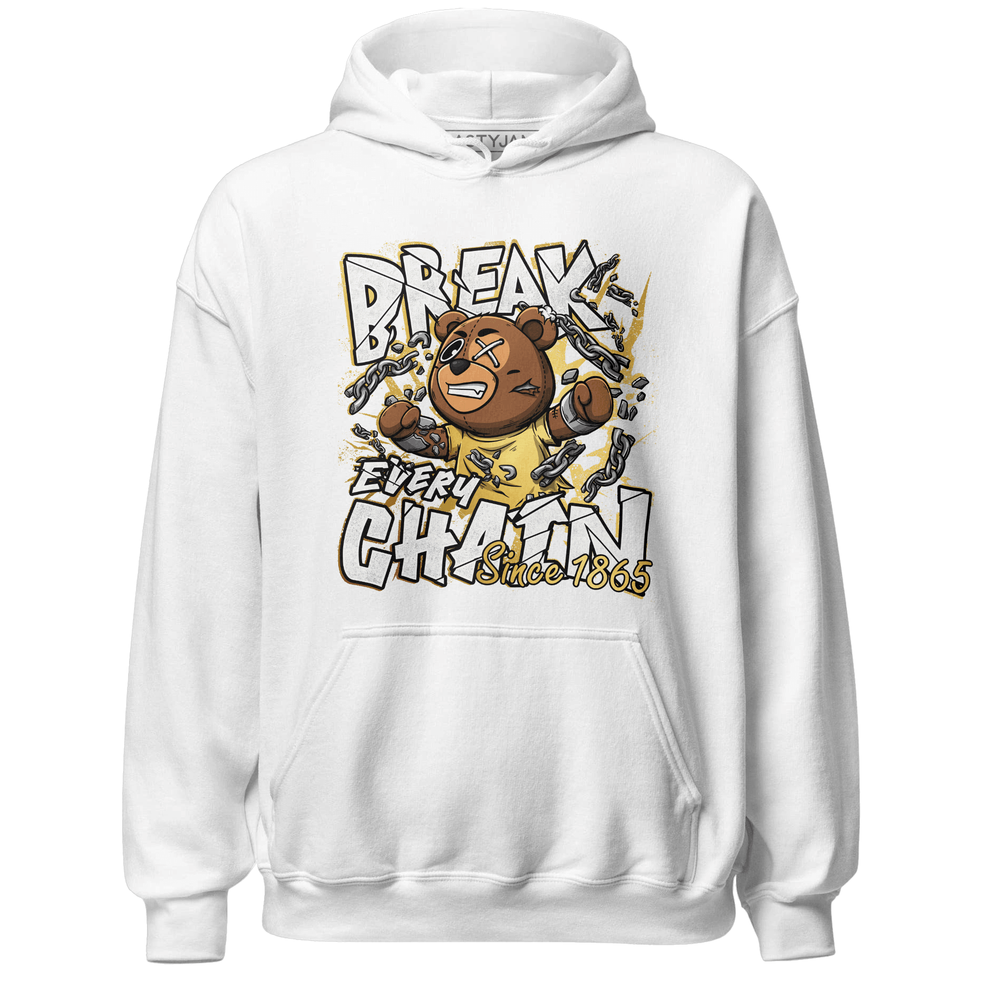 Sail 4s Hoodie Match BER Break Chain - NastyJamz