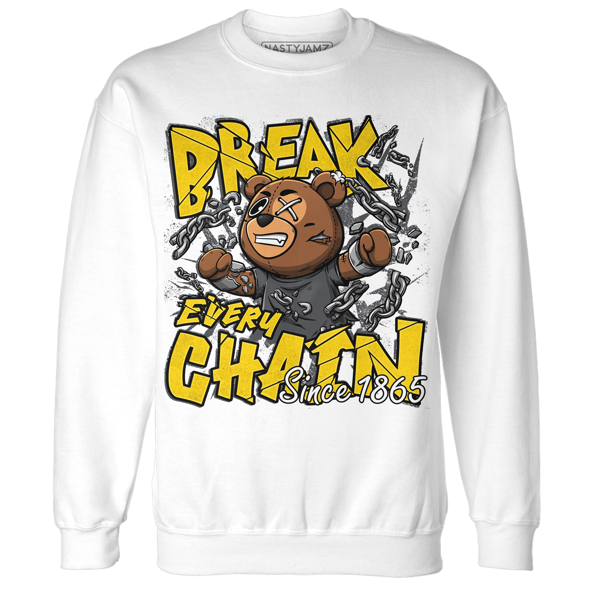 Thunder 4s Sweatshirt Match BER Break Chain - NastyJamz