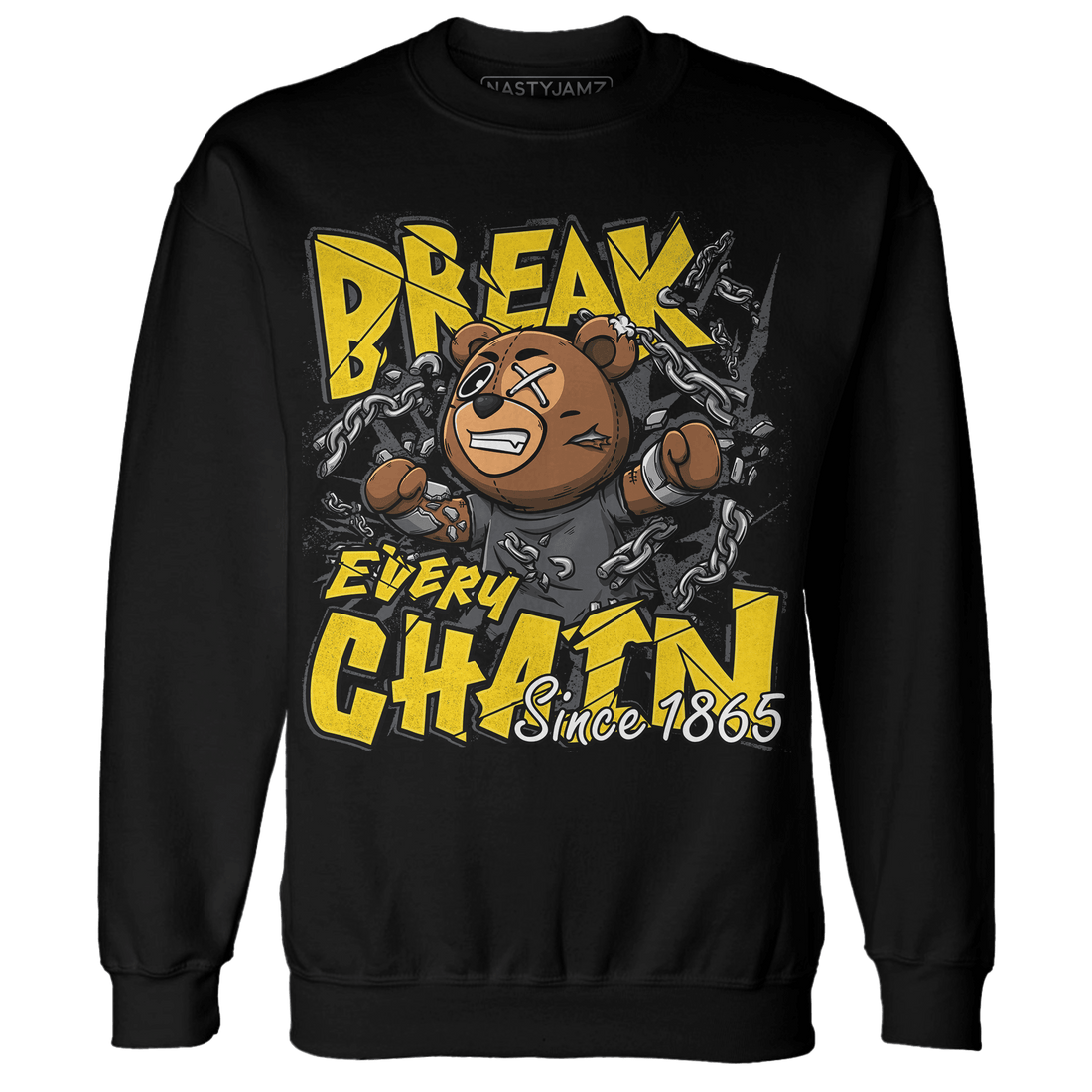 Thunder 4s Sweatshirt Match BER Break Chain - NastyJamz