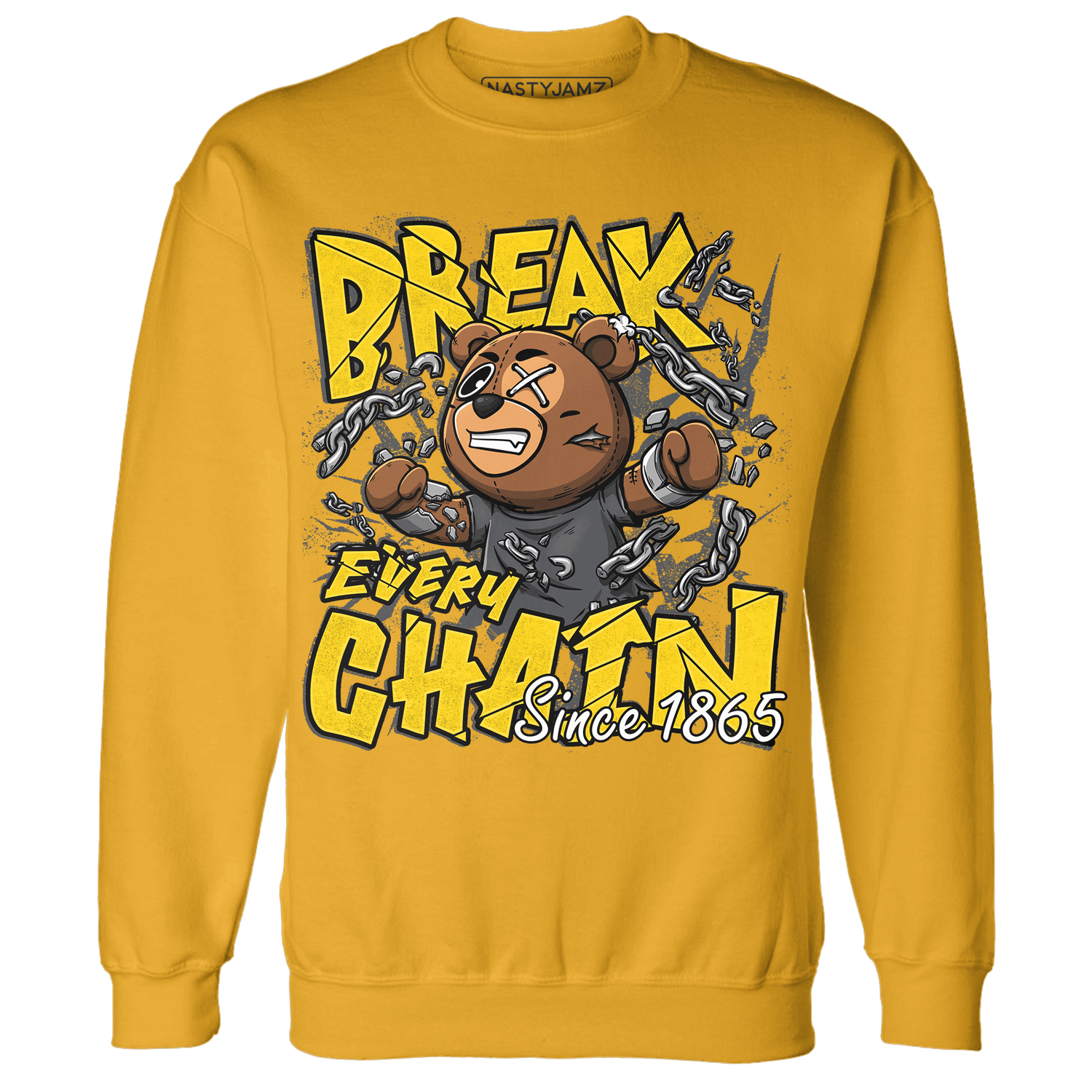 Thunder 4s Sweatshirt Match BER Break Chain - NastyJamz