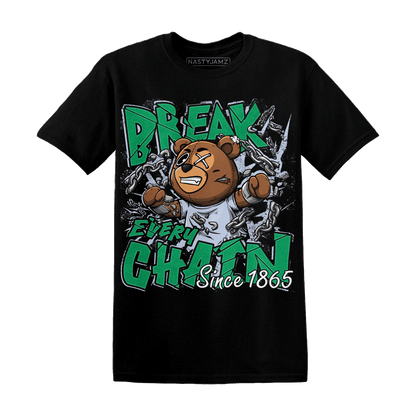 Lucky Green 5s T Shirt BER Break Chain - NastyJamz