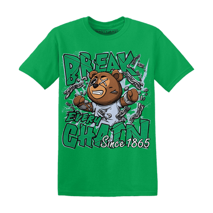 Lucky Green 5s T Shirt BER Break Chain - NastyJamz