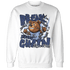 Midnight Navy 5s Sweatshirt Match BER Break Chain - NastyJamz