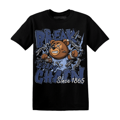 Midnight Navy 5s T Shirt BER Break Chain - NastyJamz