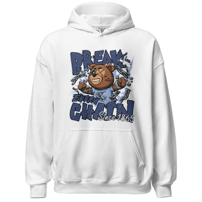 Midnight Navy 5s Hoodie Match BER Break Chain - NastyJamz