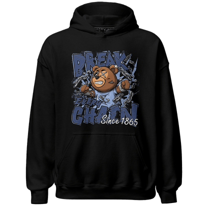 Midnight Navy 5s Hoodie Match BER Break Chain - NastyJamz