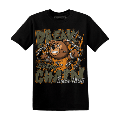 Olive 5s T Shirt BER Break Chain - NastyJamz