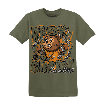 Olive 5s T Shirt BER Break Chain - NastyJamz