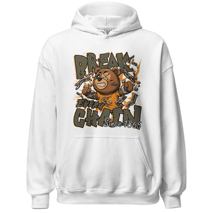 Olive 5s Hoodie Match BER Break Chain - NastyJamz
