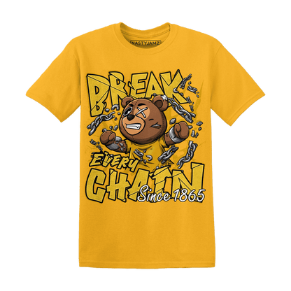 Yellow Ochre 6s T Shirt BER Break Chain - NastyJamz