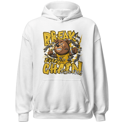 Yellow Ochre 6s Hoodie Match BER Break Chain - NastyJamz