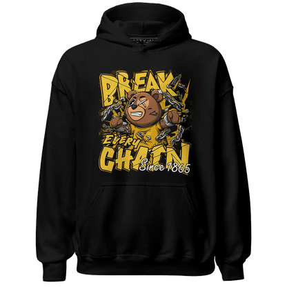 Yellow Ochre 6s Hoodie Match BER Break Chain - NastyJamz