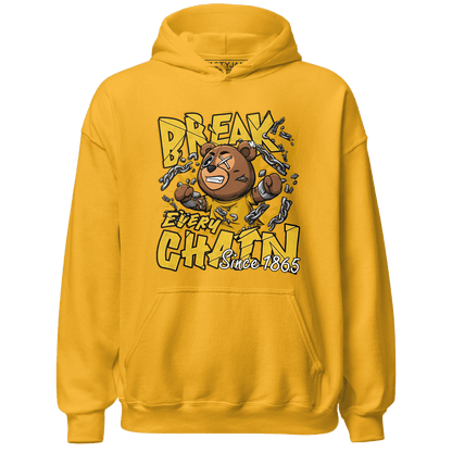 Yellow Ochre 6s Hoodie Match BER Break Chain - NastyJamz