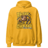 Yellow Ochre 6s Hoodie Match BER Break Chain - NastyJamz