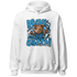 Powder Blue 9s Hoodie Match BER Break Chain - NastyJamz