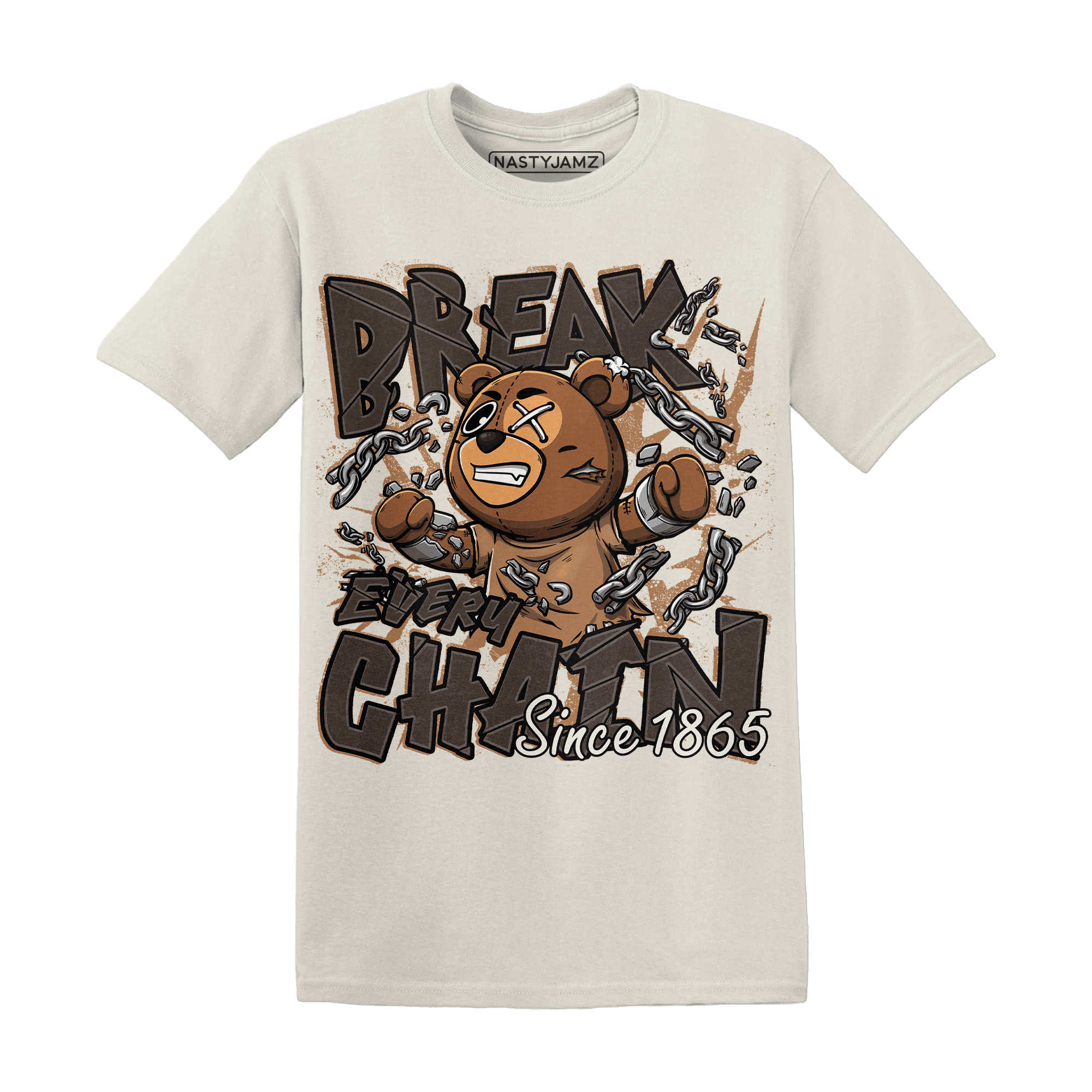 Jumpman Jack T Shirt BER Break Chain - NastyJamz