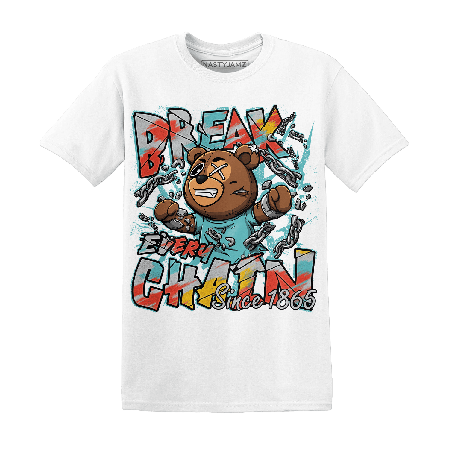 KB 8 Protro Venice Beach T Shirt BER Break Chain - NastyJamz