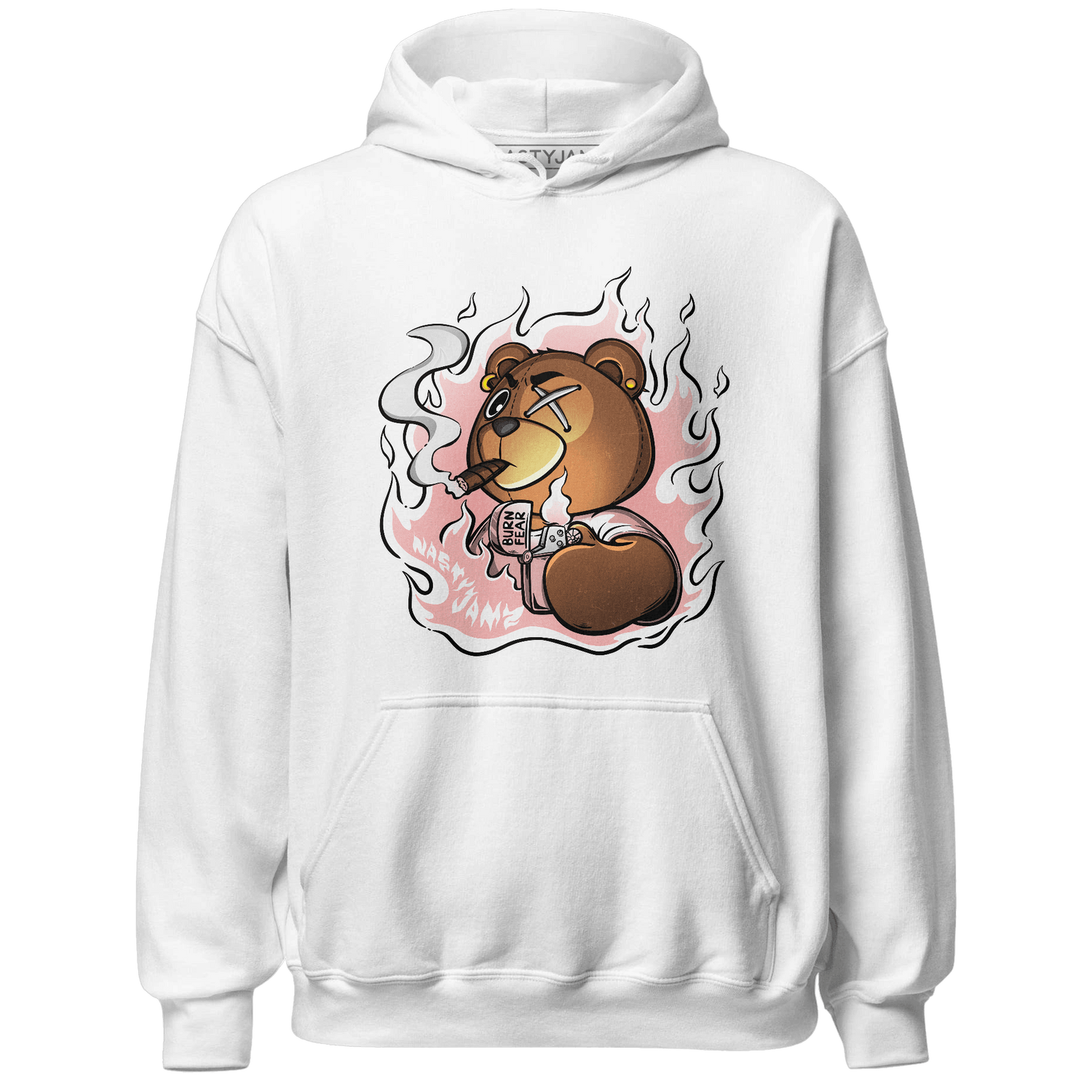 Low Legend Pink 11s Hoodie Match BER Burn Fear - NastyJamz