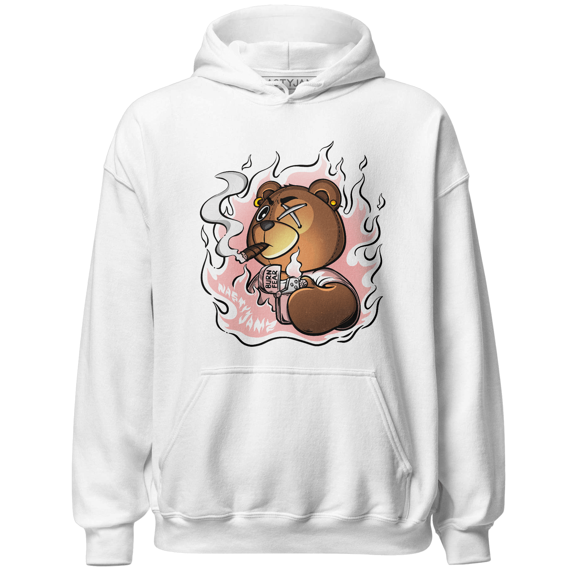 Low Legend Pink 11s Hoodie Match BER Burn Fear - NastyJamz