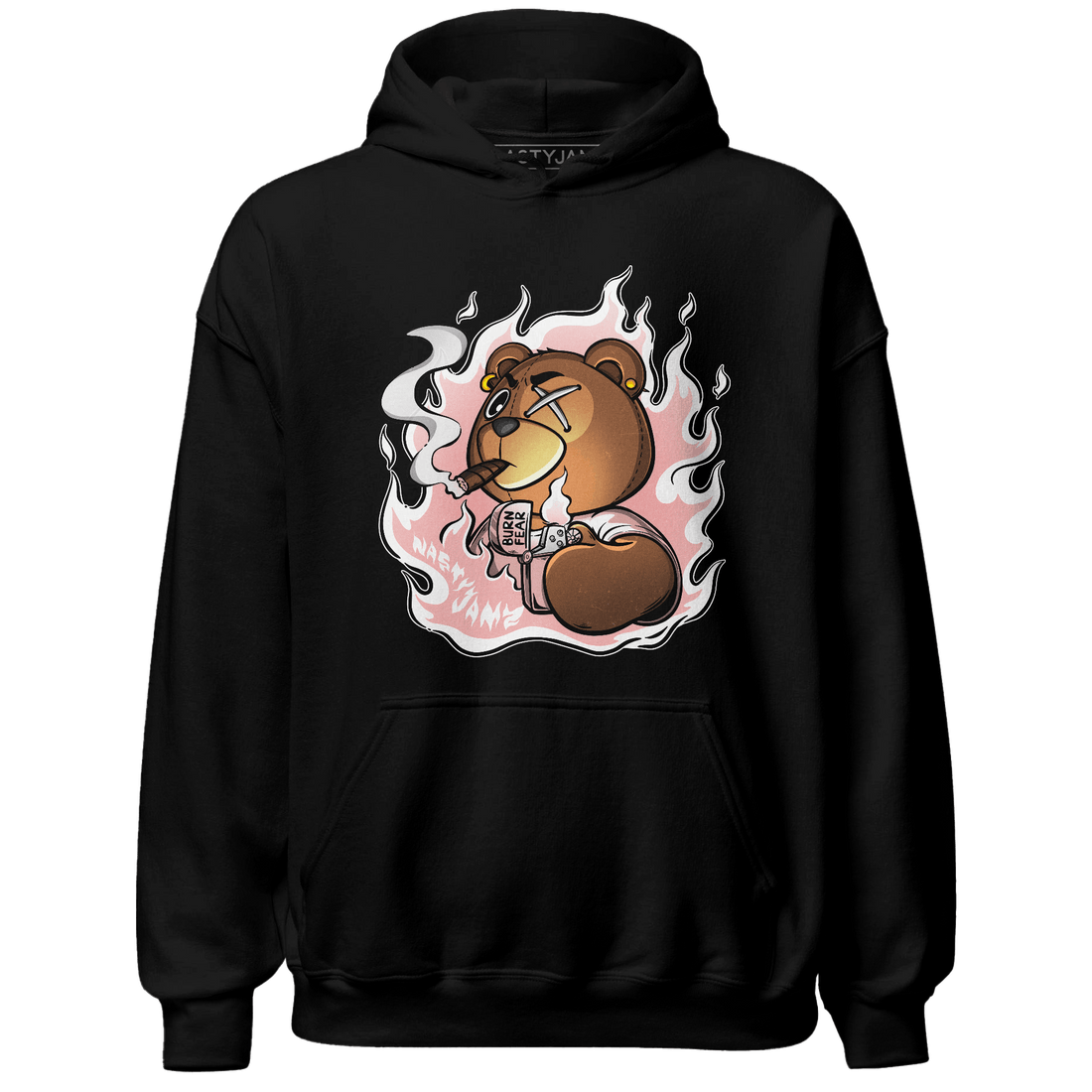 Low Legend Pink 11s Hoodie Match BER Burn Fear - NastyJamz