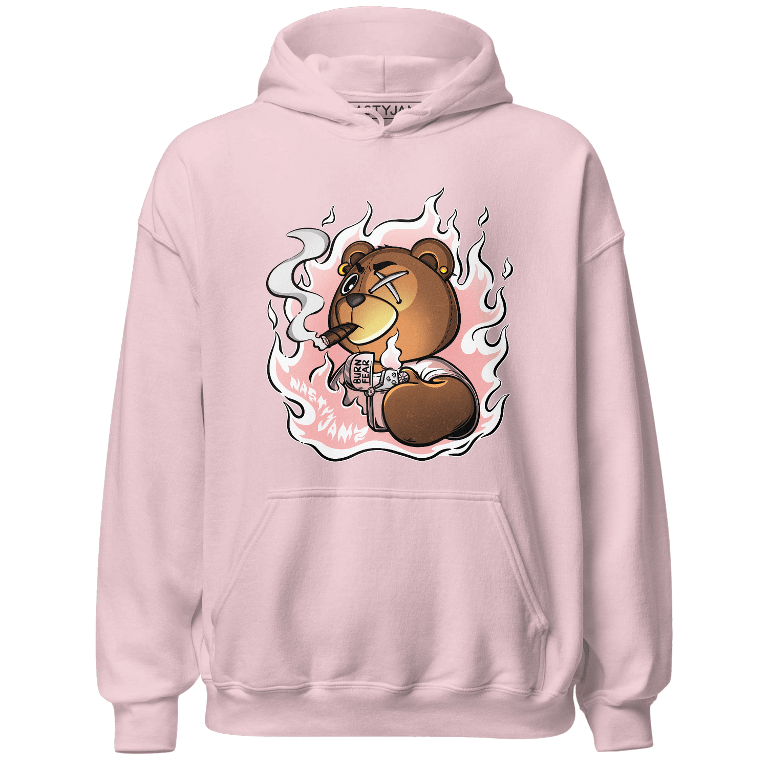 Low Legend Pink 11s Hoodie Match BER Burn Fear - NastyJamz