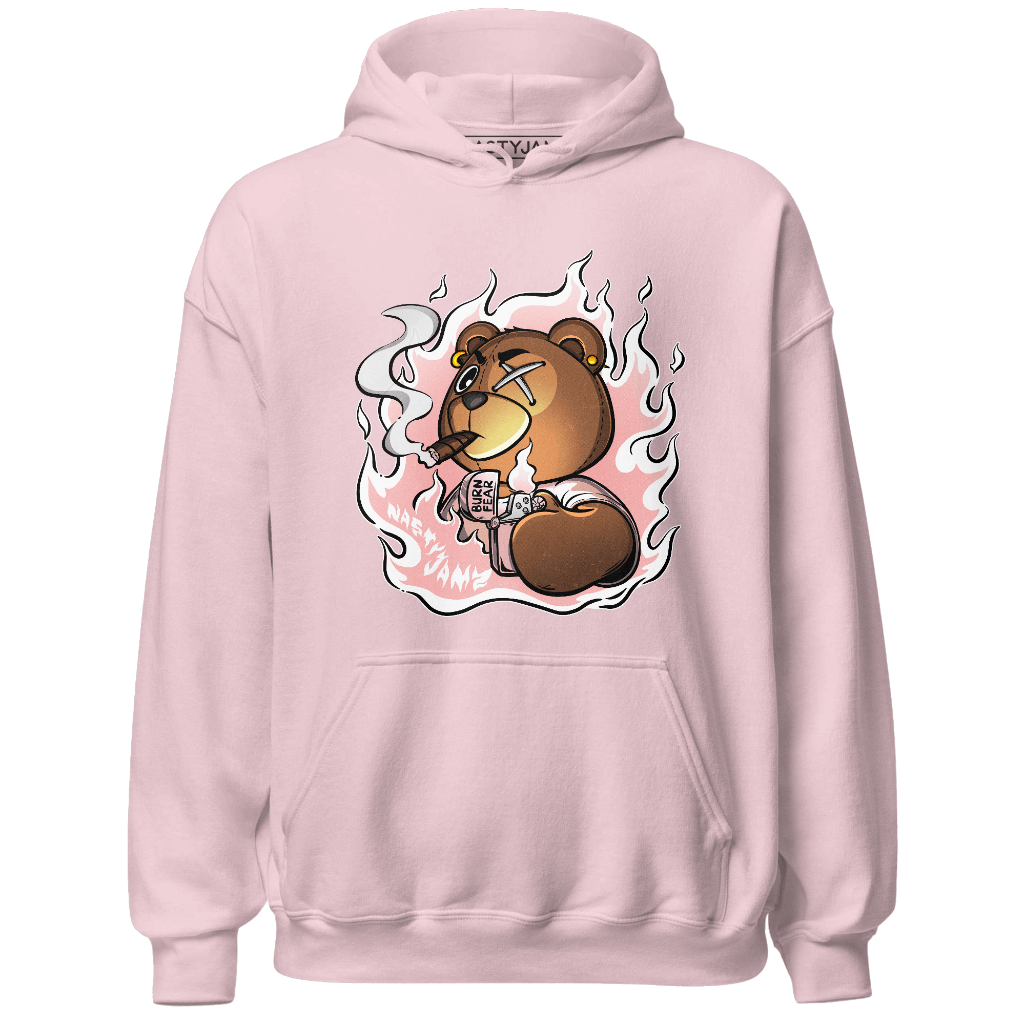 Low Legend Pink 11s Hoodie Match BER Burn Fear - NastyJamz