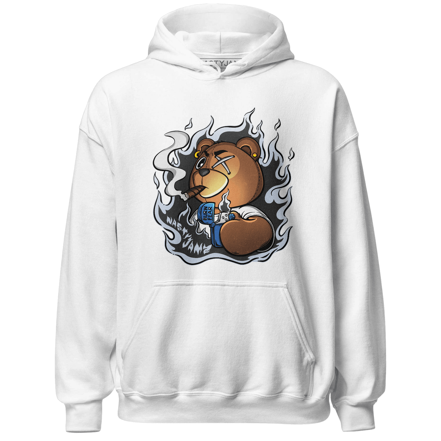 Low Space Jamz 11s Hoodie Match BER Burn Fear - NastyJamz