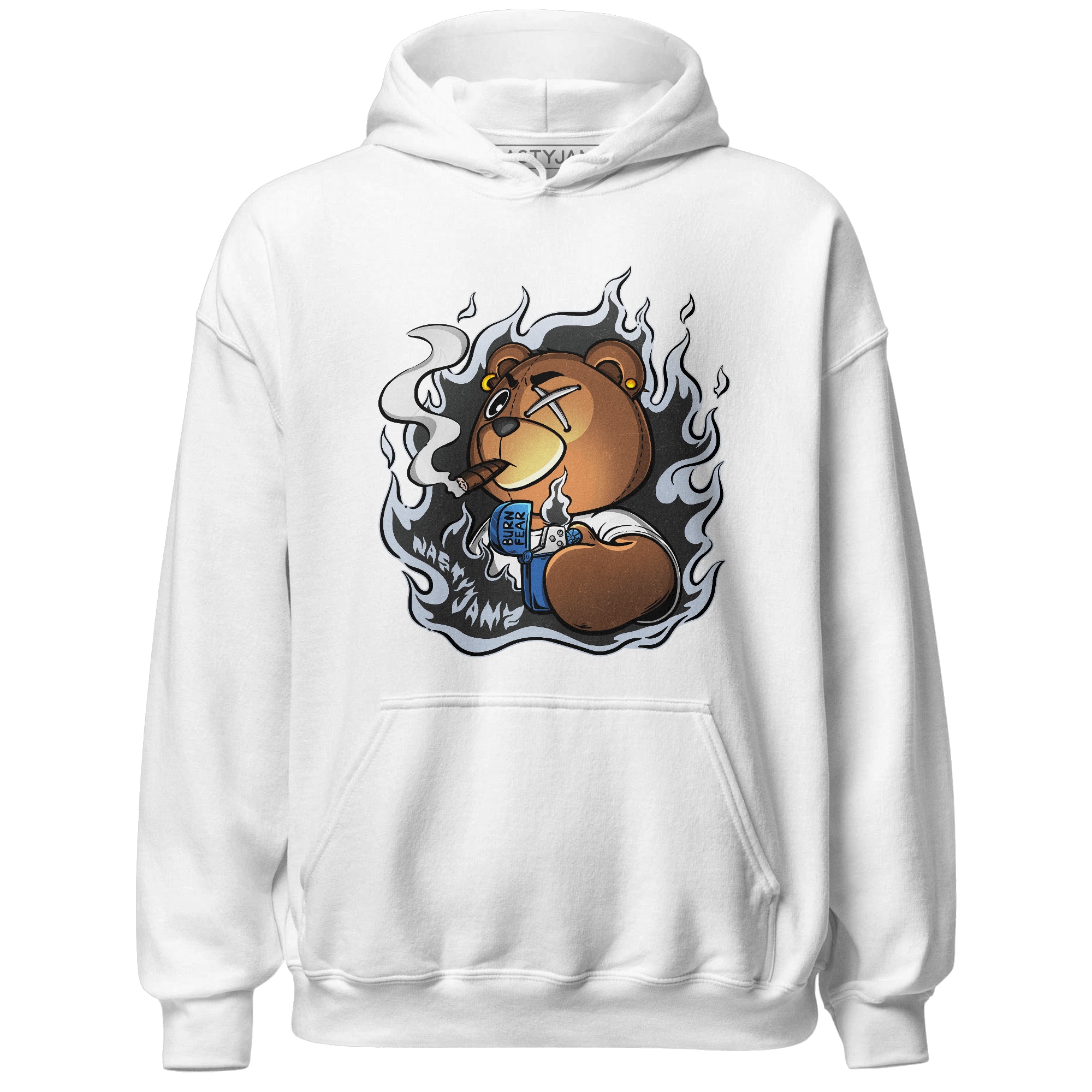 Low Space Jamz 11s Hoodie Match BER Burn Fear - NastyJamz