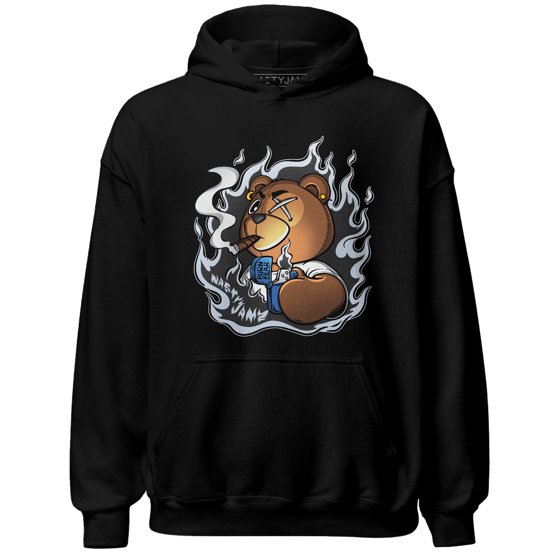 Low Space Jamz 11s Hoodie Match BER Burn Fear - NastyJamz