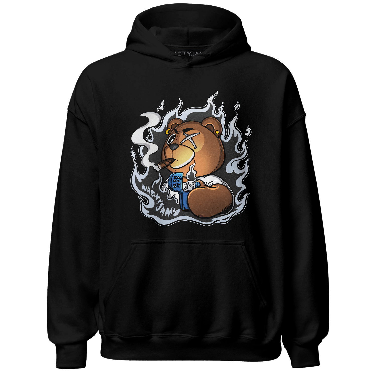Low Space Jamz 11s Hoodie Match BER Burn Fear - NastyJamz