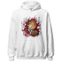 Retro Red Taxi 12s Hoodie Match BER Burn Fear - NastyJamz