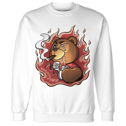 Dune Red 13s Sweatshirt Match BER Burn Fear - NastyJamz