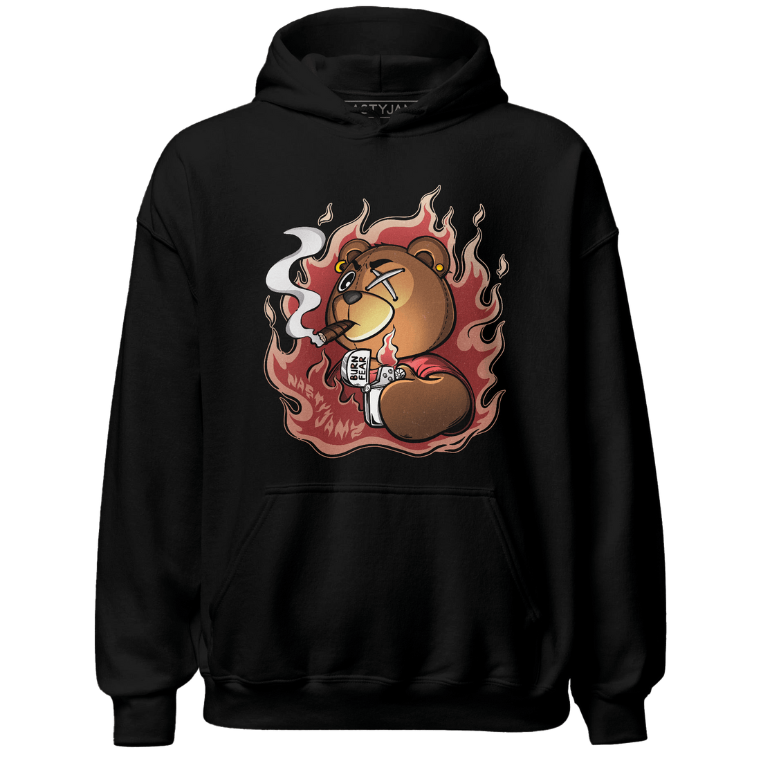 Dune Red 13s Hoodie Match BER Burn Fear - NastyJamz