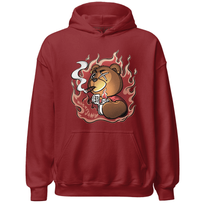 Dune Red 13s Hoodie Match BER Burn Fear - NastyJamz