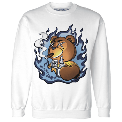 First In Flight 1s Sweatshirt Match BER Burn Fear - NastyJamz