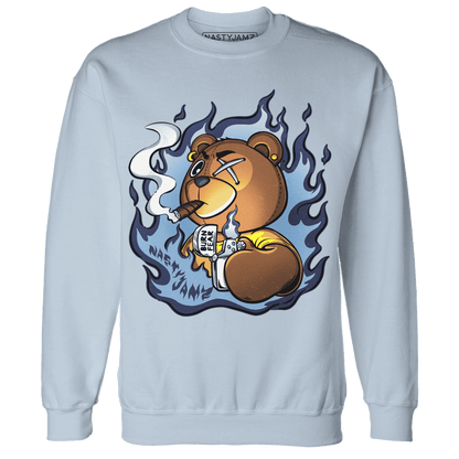 First In Flight 1s Sweatshirt Match BER Burn Fear - NastyJamz