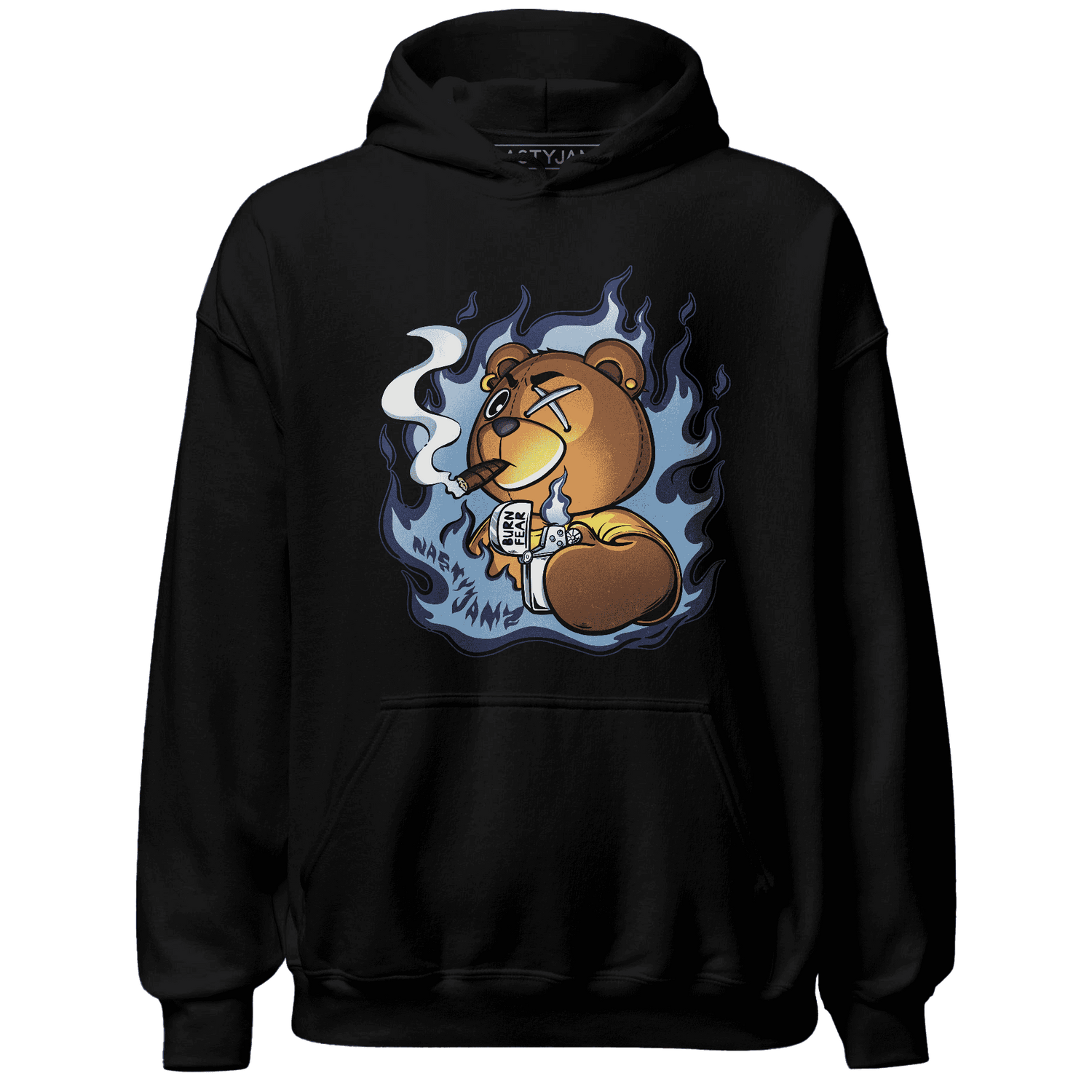 First In Flight 1s Hoodie Match BER Burn Fear - NastyJamz