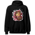 High 85 Metallic Burgundy 1s Hoodie Match BER Burn Fear - NastyJamz