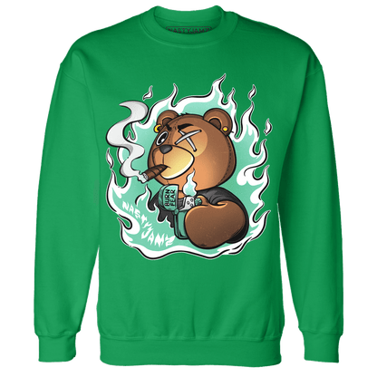High OG Green Glow 1s Sweatshirt Match BER Burn Fear - NastyJamz