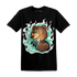 High OG Green Glow 1s T Shirt Match BER Burn Fear - NastyJamz