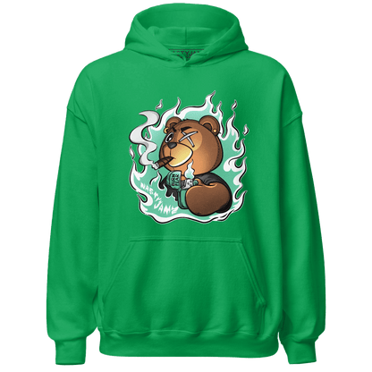 High OG Green Glow 1s Hoodie Match BER Burn Fear - NastyJamz