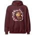 High White Team Red 1s Hoodie Match BER Burn Fear - NastyJamz
