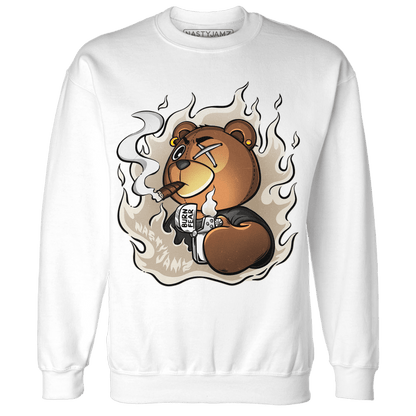 Latte 1s Sweatshirt Match BER Burn Fear - NastyJamz