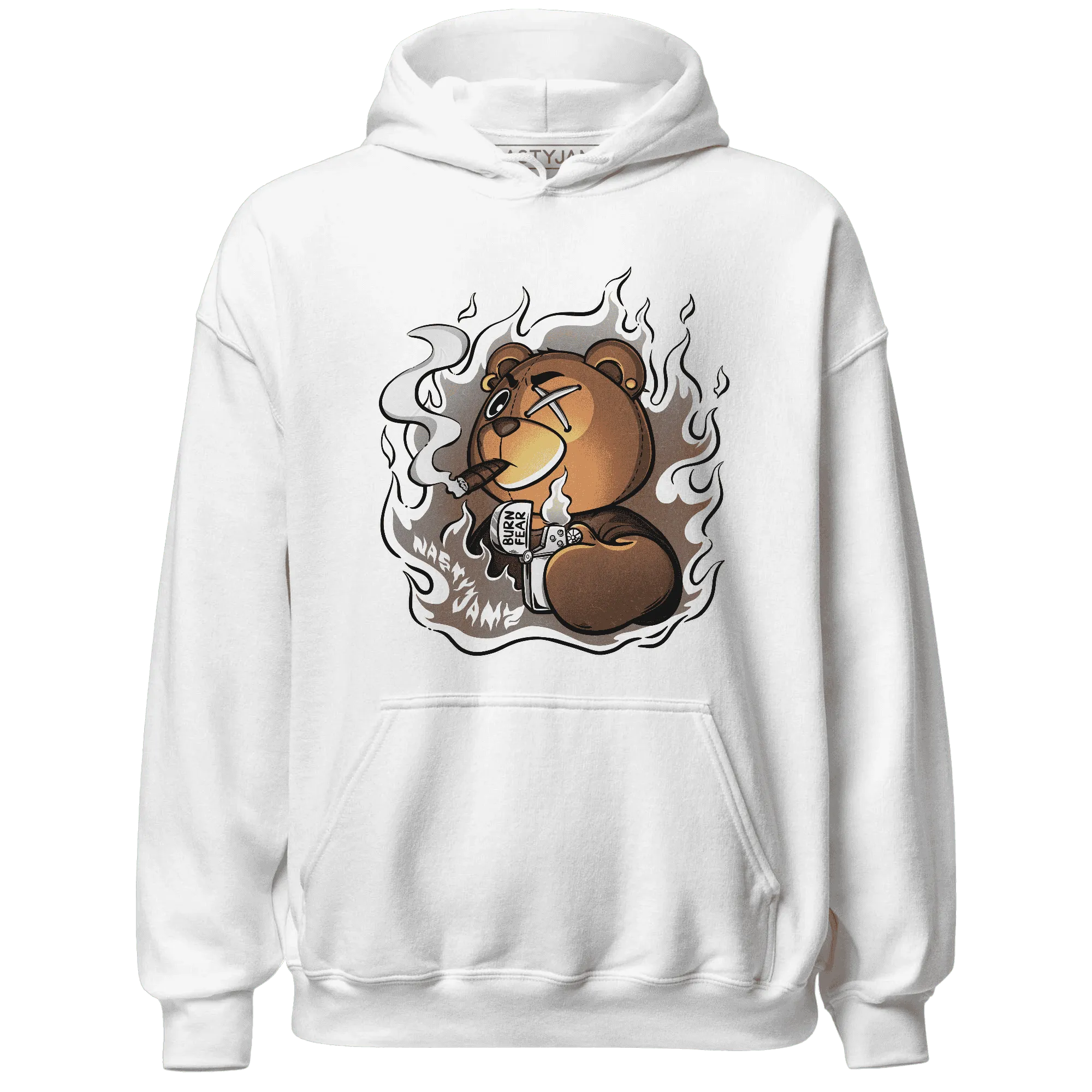 NastyJamz-Low-Mocha-1s-Hoodie-Match-BER-Burn-Fear