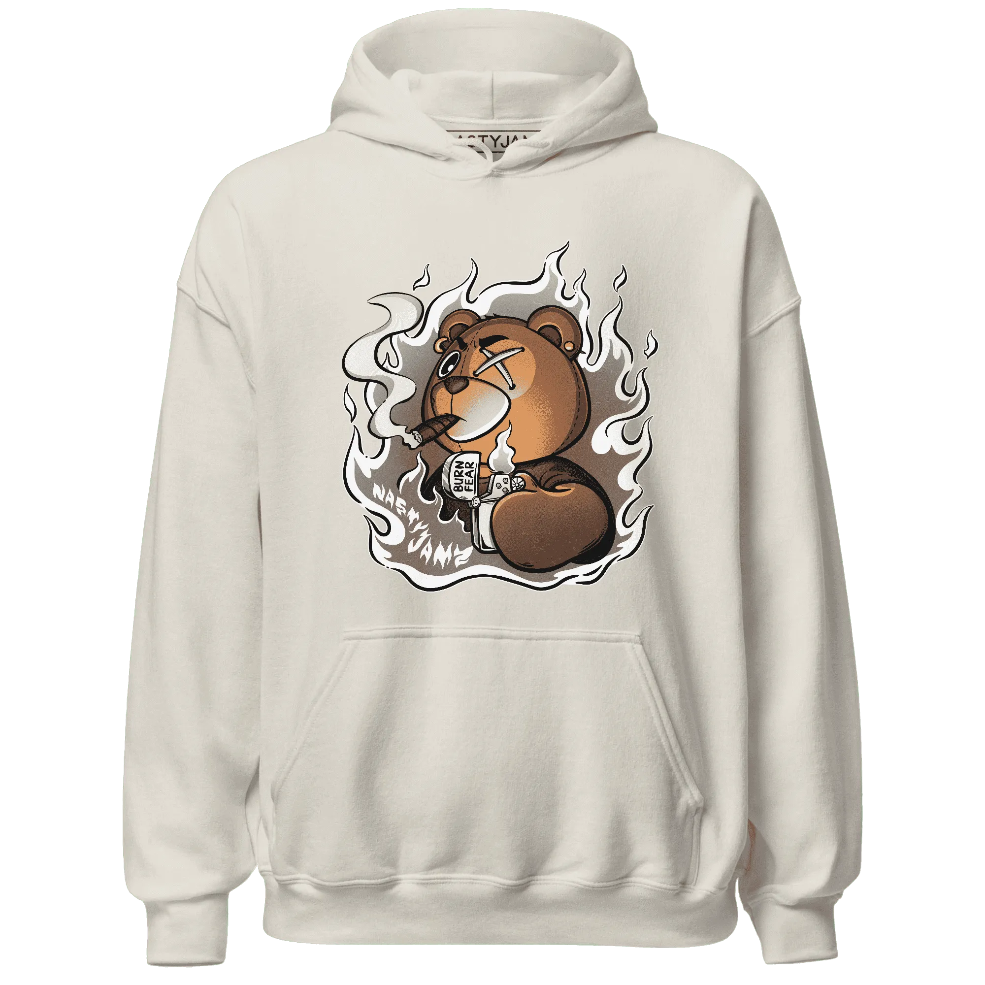 NastyJamz-Low-Mocha-1s-Hoodie-Match-BER-Burn-Fear